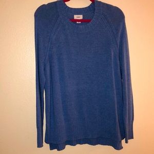 Old Navy denim blue sweater SizeL